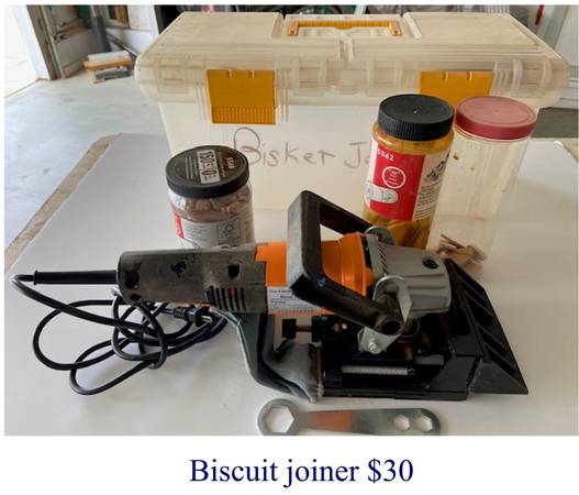 Biscuit joiner 1