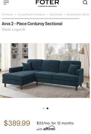 Like new sectional couch 1