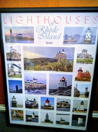 Lighthouses of Rhode Island Poster 1