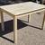 Solid Wood Patio Dining Table and Chairs $125 for set obo 6 thumbnail