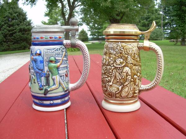 Choice: Avon Baseball or Gold Rush Stein 1
