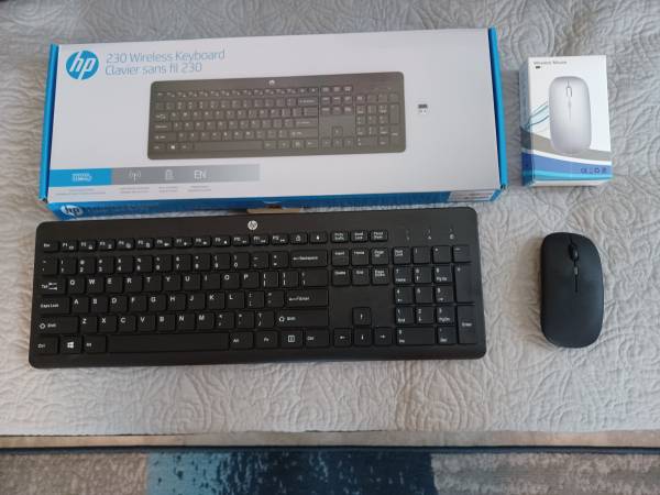Wireless Keyboard and Wireless Mouse 1