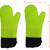 Professional Extra Long Silicone Heat Resistant Oven Mitts Gloves 2 thumbnail