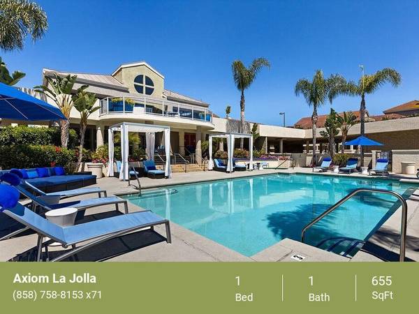 $3,060 / 1br - 655ft2 - Dog Park, Ceiling fan, Patio or Balcony - Off of Bedroom (UTC La Jolla)63663785915907122