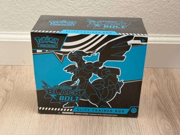 【英語版】Black Bolt エリートトレーナーボックス Amazon.com: Pokemon TCG Scarlet & Violet 10.5 Black Bolt