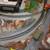 Mini Model train N scale Full running layout 28" 2 thumbnail