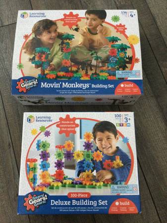 Learning Resources gear play sets 1