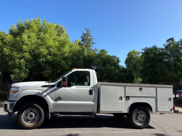 2015 FORD F350 ONE TON UTILITY DIESEL 4WD 1OWNER CLEAN PWR PKG TOWING - $15,995 (DRIVE A LITTLE SAVE A LOT IN SAN JOSE! WE FINANCE BAD CREDIT)63654702666883123