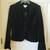 LOFT Black Velvet Jacket Size: 8 1 thumbnail