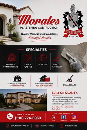 Morales Plastering Construction 1