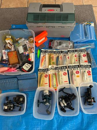 Fresh water reels and misc tackle 1