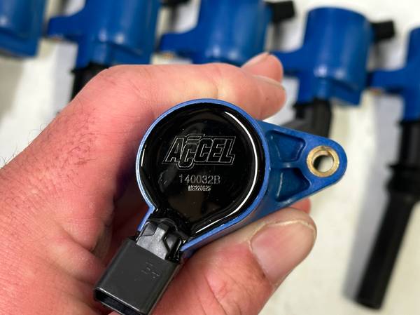 Accel Super Coils Ford modular V8 ignition coils 140032B-8 1