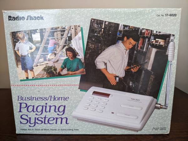 Paging System - $25 (Germantown)62918240295171121