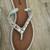 Women’s Size 7 bling flip flops 2 thumbnail
