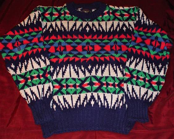 Winter Sweater - Lake Harmony Rowing Club Vintage (Men's L Large) 1