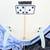 8' Surfboard Blue Midlength Beginner Funboard 6 thumbnail