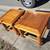 Set of 2 oversized pine end tables 2 thumbnail