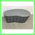 Made Goods Corbin Coffee Table In Cool Gray Faux Shagreen 5 thumbnail