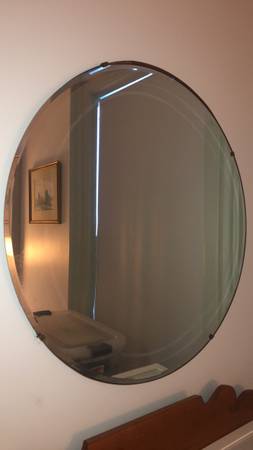 3 Large Round Mirrors 1