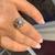 Natural Diamond in18K White Gold Engagement or Cocktail Ring (Size 7) 15 thumbnail