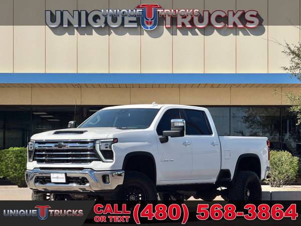 1 2024 CHEVROLET CHEVY SILVERADO 2500HD LTZ CREW 4X4 ~ UNIQUE TRUCKS 1