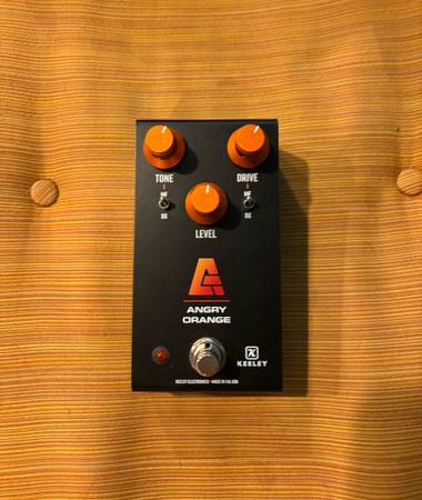Keeley Angry Orange Distortion and Fuzz 1
