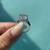 Diamond Moissanite  Cushion cut hidden halo Engagement ring 3 thumbnail