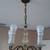Vintage 5 Arm Mid 20th Century Chandelier (Hanging Light) 2 thumbnail