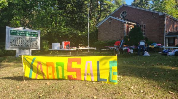 Church Garage Sale 1