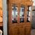 Beautiful Blonde Oak Dining room Hutch, Table (only) and cabinet 1 thumbnail