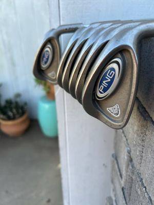 Ping G-5 Golfing Irons With Steel Shafts 1