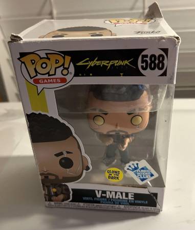 Funko Pop! Cyberpunk V-Male #588 Vinyl Figure 1