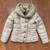 Women's Beige Puffer Down Jacket (S) 1 thumbnail