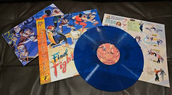 Final Fight SNES and Arcade OST 1 LP vinyl record soundtrack rare 1