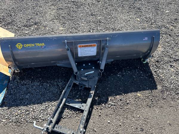 Kfi Open trail plow 1