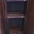 ANTIQUE LARGE WOOODEN 3 SHELF CABINET 9 thumbnail