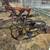 Old Antique JOHN DEERE plow with STEEL WHEELS Yard Art 4 thumbnail