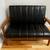Black Faux-Leather Chair or Loveseat 3 thumbnail