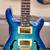 AIO Wolf KLP 45FM Electric Guitar - Blue burst GS001 3 thumbnail