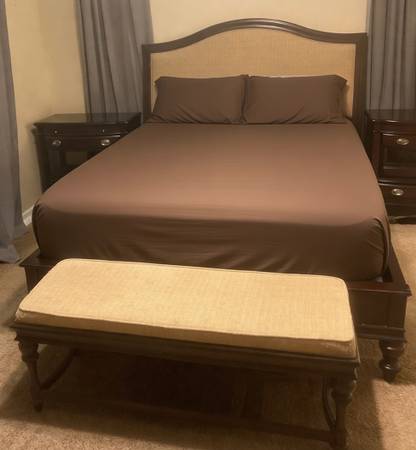 Bedroom Furniture Set 6 Pieces Queen Bed