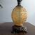 Vintage Amber 3-Way Light Lamp with Stiffel Shade 7 thumbnail