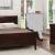 Queen Bedroom Set - Bed, Dresser, Nightstand, Mirror (Wood) 4 thumbnail