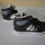 Adidas hard court Hi-top G66646 black/yellow BBall skater shoes, sz 10 thumbnail