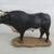 Spanish Bull Toro Figurine Epoxy or Pottery? Cast Statue 14" Length 3 thumbnail