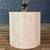 Vintage Post Modern Round Travertine Stone Pedestal Table, c.1970’s 2 thumbnail