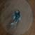 Hand blown glass pedestal/serving dish 2 thumbnail