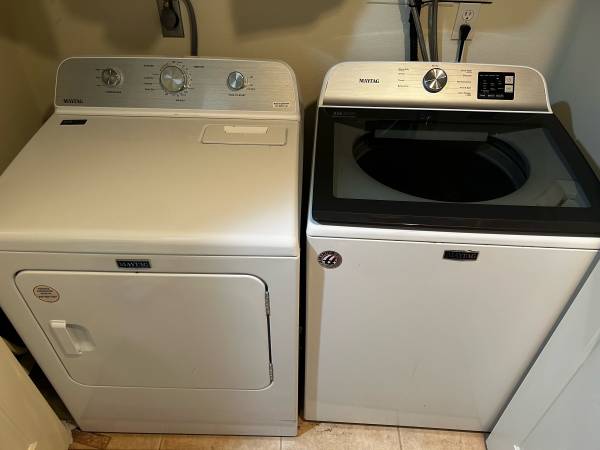 Maytag washer and dryer 1