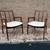 Mount Airy Janus Mid Century Walnut Dining Chairs 9 thumbnail