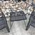 3 Piece Iron Patio Conversation Set. Table and 2 Chairs. 5 thumbnail