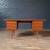 Mid-Century Modern Walnut Executive Desk by Fredrik Kayser, c.1960’s 4 thumbnail